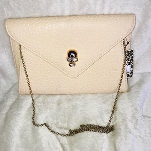 Urban Originals Chain Shoulder Skull Bag